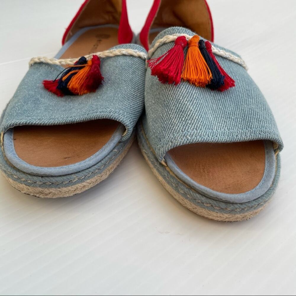 Eric Michael “Electra” style slip-on tassel sandal - Picture 5 of 10